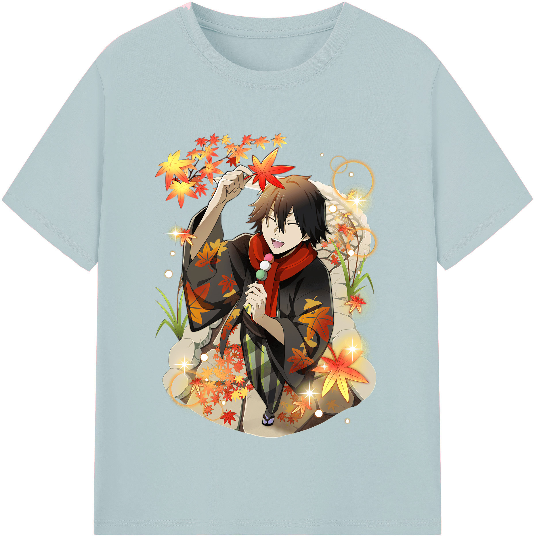 （画像用） 文豪ストレイドッグス Bungo Stray Dogs 綿100％半袖Tシャツ（フロントプリント）